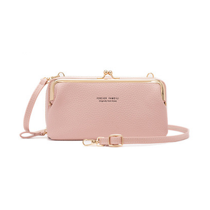 Bolso de Hombro con Diseño de Litchi