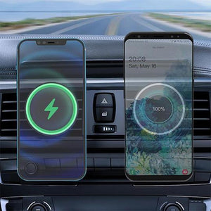 SOPORTE MAGNÉTICO PARA CELULAR CON ESTRUCTURA DE ENGRANAJES