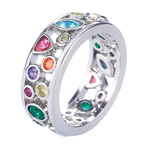Anillo IONIX de cristal de cuarzo