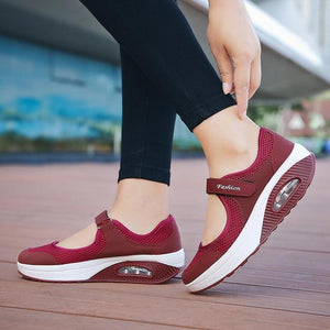 Zapatos para Caminar Ligeros, Transpirables y Elásticos para Mujer