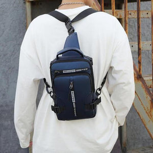 Bolso bandolera con puerto de carga USB