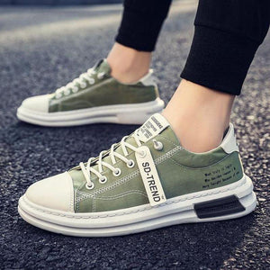 Zapatos casuales de lona para hombre