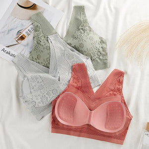 Sujetador fino transpirable con espalda hermosa sexy