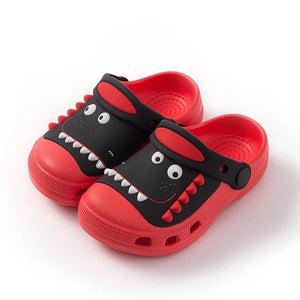 Zapatos con Agujeros de Dinosaurio para Niños