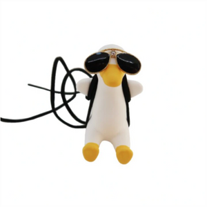 Adorno de pato volador