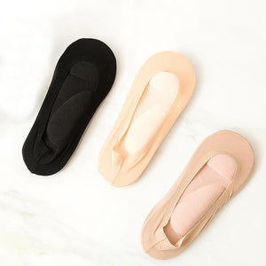 Calcetines Invisibles Acolchados con Masaje de Pies 3D para Mujeres