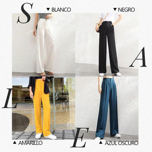 Pantalones sueltos casuales de longitud completa para mujer
