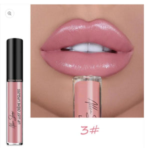 Brillo de Labio Impermeable de 12 Colores
