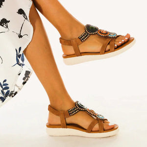 Sandalias vintage cómodas y antideslizantes