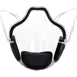 Protector facial transparente sin empañamiento