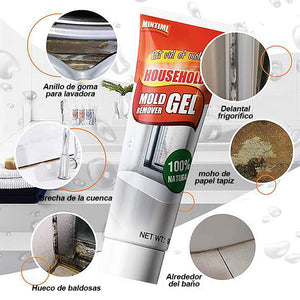 Gel removedor de moho para el hogar