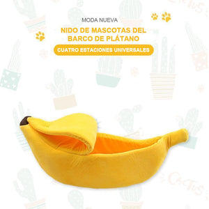 Cama para Mascotas de Plátano