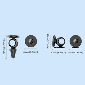 SOPORTE MAGNÉTICO PARA CELULAR CON ESTRUCTURA DE ENGRANAJES