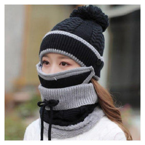 Juego de Bufandas de Invierno para Mujeres