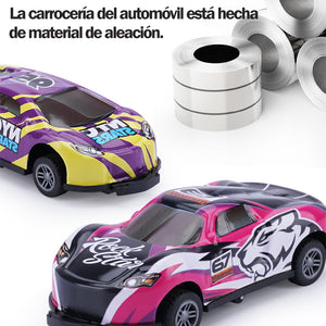 Coche de juguete de acrobacias