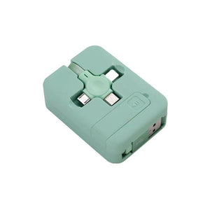 Rollo de cable de carga 3 en 1