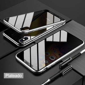 Funda Protectora con Pantalla Anti-Espía para iPhone (Cara Doble)