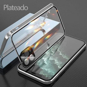 Funda para iphone con hebilla de doble cara