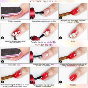 Exquisito esmalte en gel
