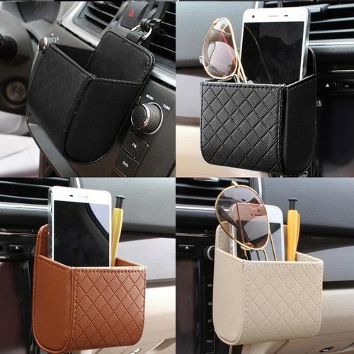 Bolsa de almacenamiento colgada para la salida de aire del coche