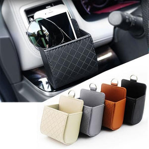 Bolsa de almacenamiento colgada para la salida de aire del coche