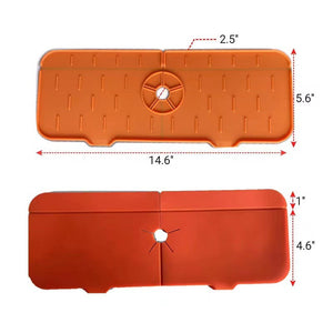 Almohadilla de silicona para salpicaduras de agua del grifo