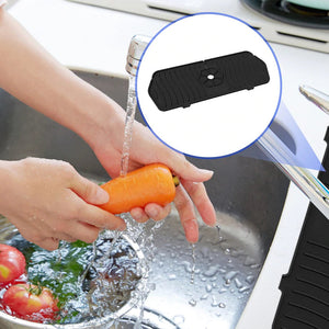 Almohadilla de silicona para salpicaduras de agua del grifo