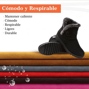 Bota Caliente de Invierno, 3 Colores