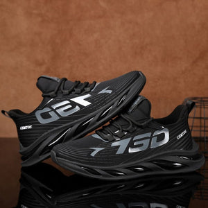 Zapatillas transpirables con cordones para hombre