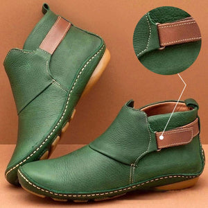 Botines Casuales y Cómodos de Cuero Suave