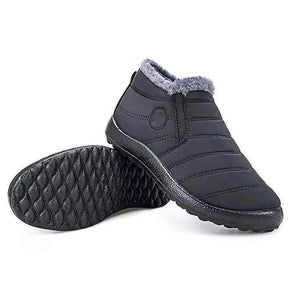 Planos Zapatos Cálido de Algodón