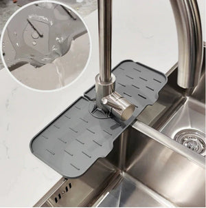 Almohadilla de silicona para salpicaduras de agua del grifo